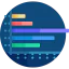 Bar chart icon 64x64