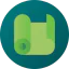 Yoga mat icon 64x64