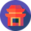 Chinese temple icon 64x64