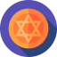 Star of david icon 64x64