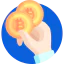 Bitcoin ícono 64x64
