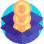 Bitcoin ícono 64x64