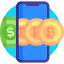Bitcoin ícono 64x64