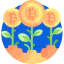 Bitcoin ícono 64x64