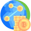 Bitcoin ícono 64x64