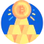 Bitcoin ícono 64x64