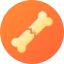 Сломанная кость иконка 64x64
