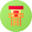 Lifeguard tower icon 64x64