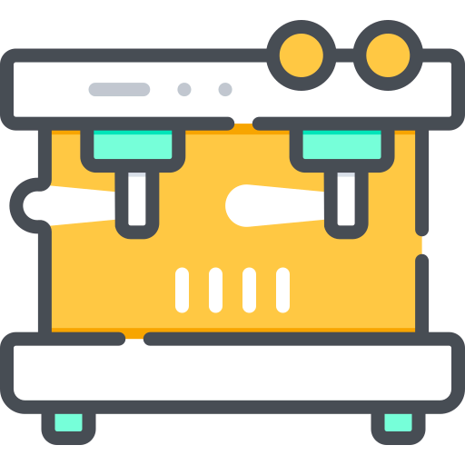 Coffee machine icon