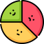 Pie chart icon 64x64