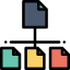 Hierarchical structure icon 64x64