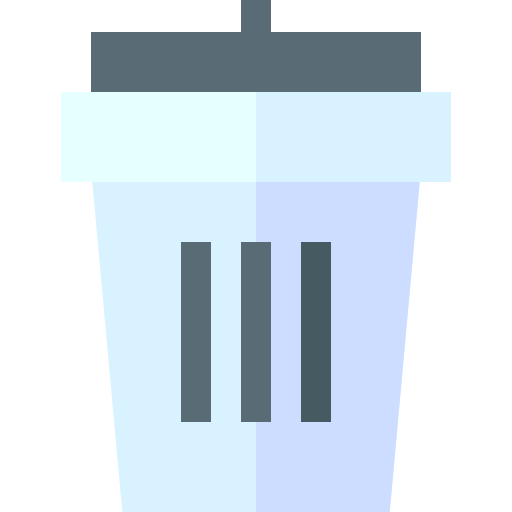 Garbage bin icon
