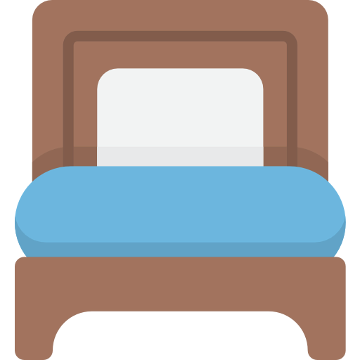 Single bed icon