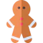 Gingerbread man ícono 64x64