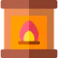Fireplace icon 64x64