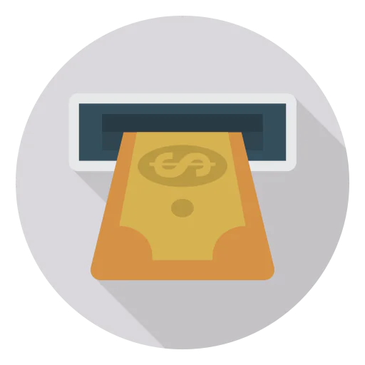Withdraw icon