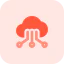 Cloud network icon 64x64