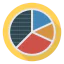 Pie chart icon 64x64
