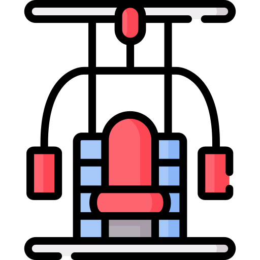Machine fly icon