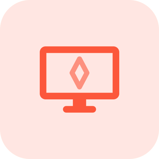 Computer screen icon