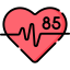 Heart rate icon 64x64