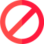 No entry icon 64x64