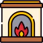 Fireplace icon 64x64