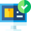 Online shopping icon 64x64