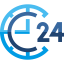 Open 24 hours 图标 64x64