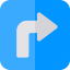 Turn right icon 64x64