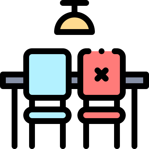 Dinner table icon
