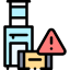 Travel warning icon 64x64
