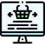 Online shopping icon 64x64