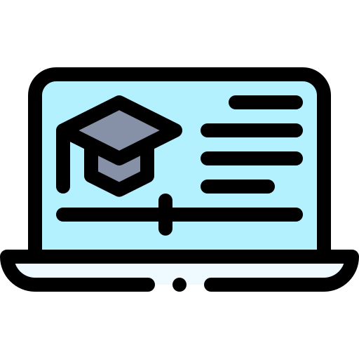Online learning icon