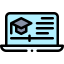 Online learning Ikona 64x64