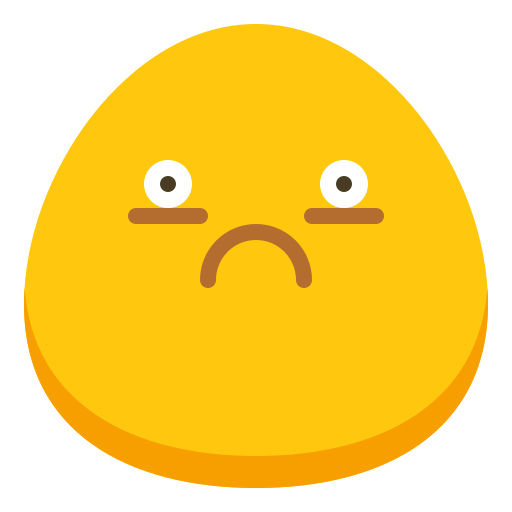 Sad icon