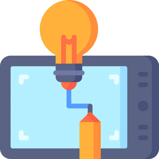 Graphic tablet icon