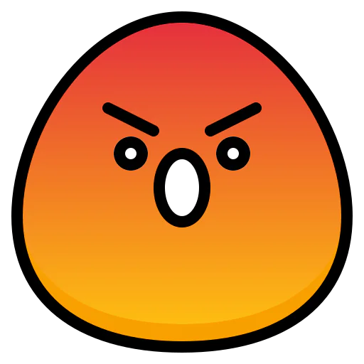 Angry icon