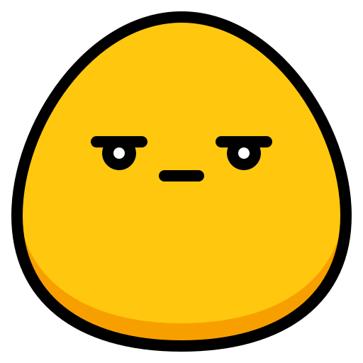 Serious icon