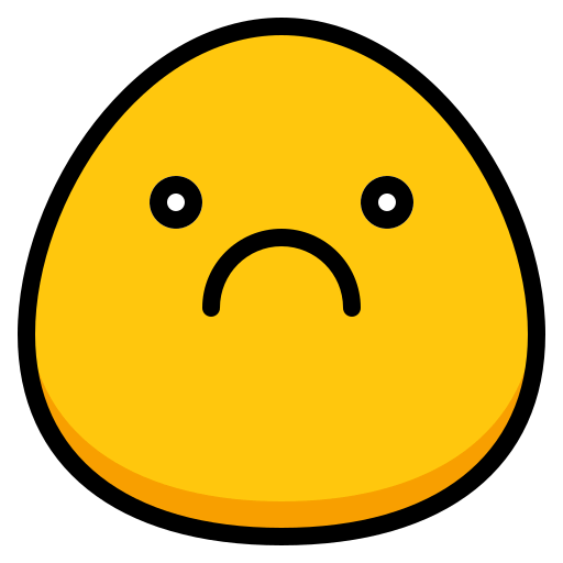 Sad icon