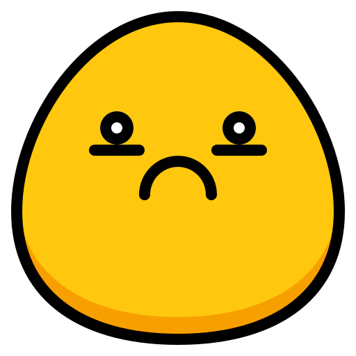 Sad icon