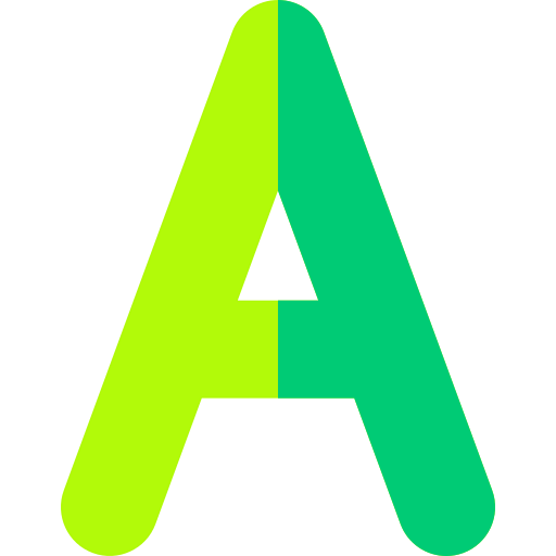 A アイコン