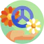 Peace icon 64x64