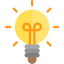 Light bulb Symbol 64x64