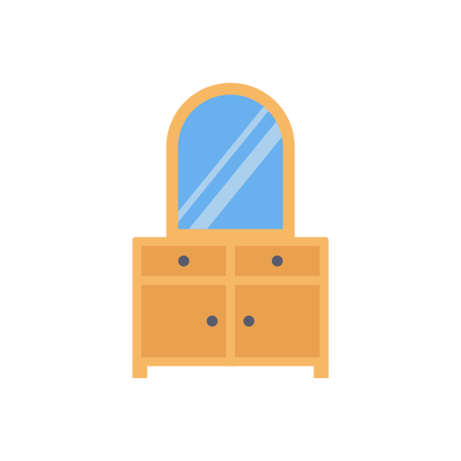 Dressing table icon