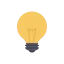 Light bulb icon 64x64