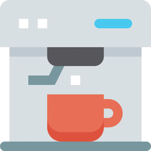 Coffee machine icon