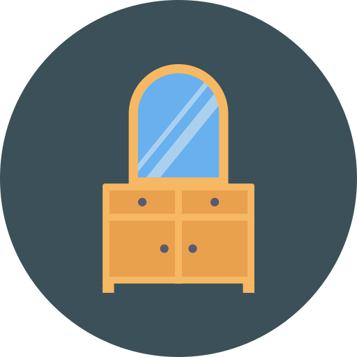 Dressing table icon