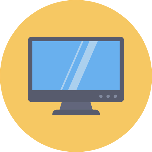 Monitor screen icon