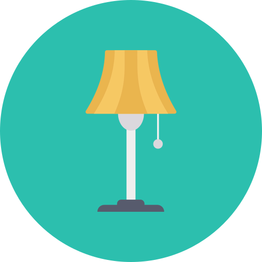 Table lamp icon